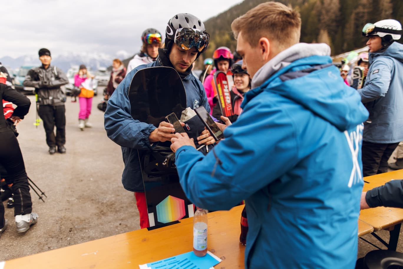Erik working at Skigaudi